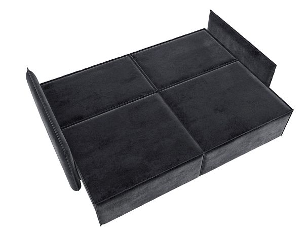 Диван прямой Либерти Велюр серый - Вид 10