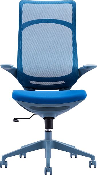 Кресло руководителя Everprof Spirit (Спирит) Сетка Синий - Вид 2