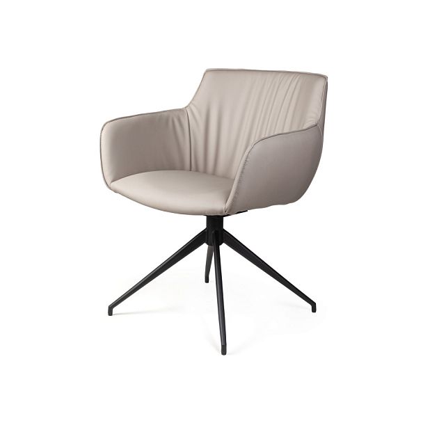 Полукресло Sofia, экокожа soft-touch, серый - Вид 1