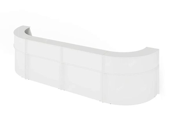 ЛАЙТ / LIGHT RLG072 Двойной ресепшн 440x100x115 Белый - Вид 1