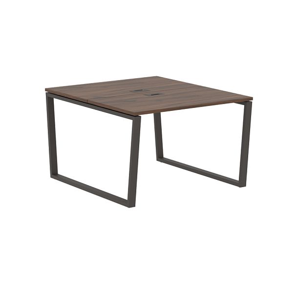Стол 2-х местный EVWST 1113 Дуб Денвер тёмный/Мокко 1160х1346х750 EDIS - Вид 1