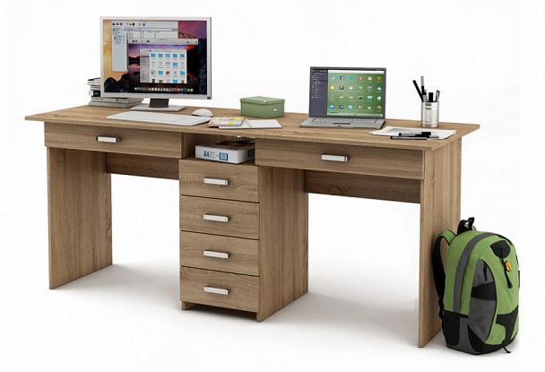 Стол письменный Лайт-11Я - Вид 1