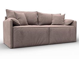 Диван прямой модульный Лига-106 Велюр бежевый - Фото предпросмотра