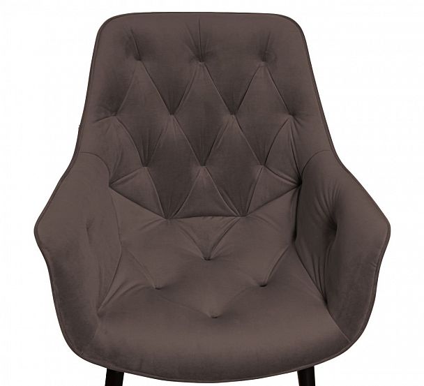 Стул Archi, бархат антрацит 14, опора конус - Вид 6