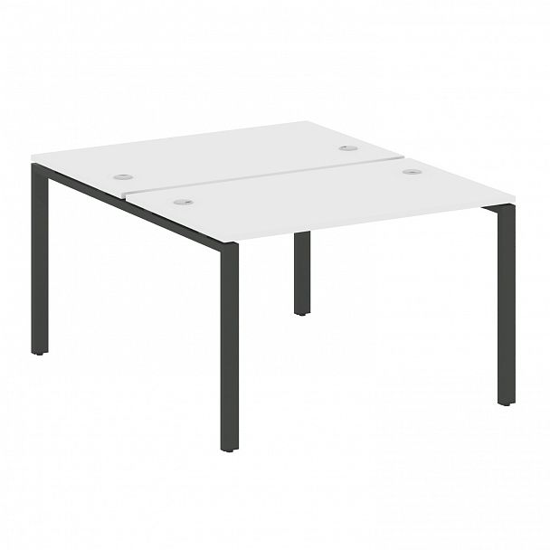 Рабочая станция "Metal System" БП.РАС-СП-2.2 белый/антрацит - Вид 1