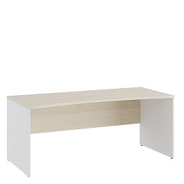 Стол линза Tess 180x80x75 дуб шамони светлый - Фото предпросмотра