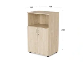 UNITY РШК-11Г ДУБ СОНОМА Комбинированный шкаф Прямой 730х550х1208 - Фото предпросмотра