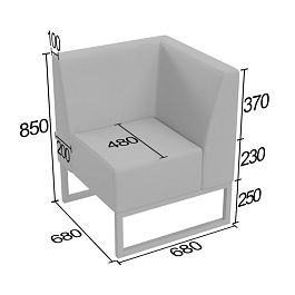 (ken-us) Угловая секция Кентуки - Фото предпросмотра