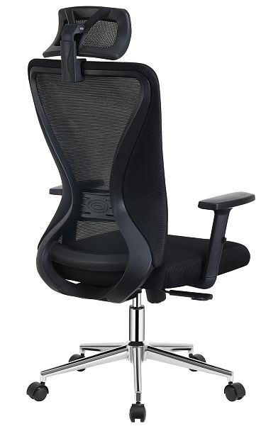 Кресло Everprof Joy Сетка Черный - Вид 5