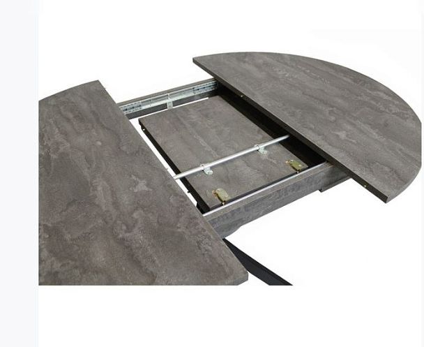 Стол НАНТ ЛДСП, d1000(1310)*1000, Шелковый камень Шелковый камень - Вид 4