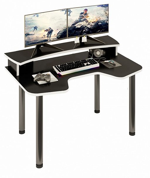 Стол компьютерный Домино Lite СКЛ-Игр140МО+НКИЛ140 - Вид 2