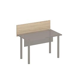 Экран настольный без кронштейнов Формула МХ ФР 412 вяз светлый - Фото предпросмотра