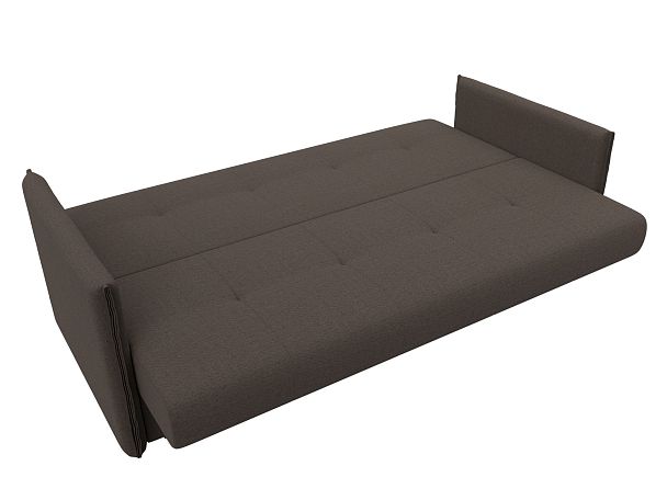 Диван-книжка Лига-018 Рогожка коричневый - Вид 8