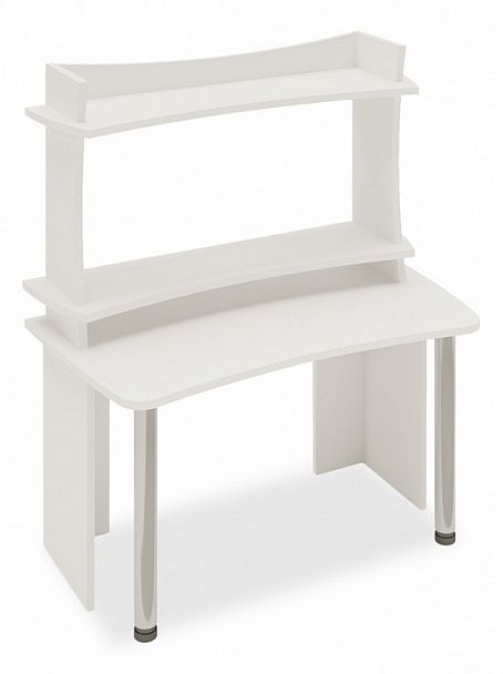 Стол компьютерный Домино Lite СКЛ-Софт140+НКИЛ140 Белый - Вид 1