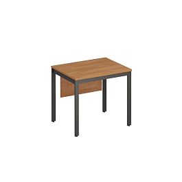 Стол письменный на металлокаркасе МП2 с экраном ДСП Формула МП2 ФР 156 ольха / антрацит - Фото предпросмотра