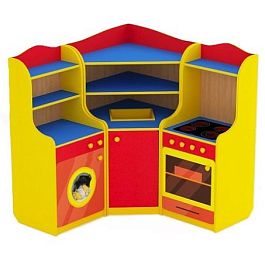 Уголок-кухня Аленушка, цветной - Фото предпросмотра