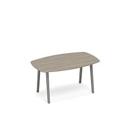 Стол для переговоров овальный METAL Time metal ТМ М1 145 вяз либерти - Фото предпросмотра