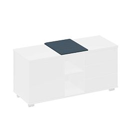 Мягкий элемент для выкатной тумбы Space+ А1 733 BA40 синий - Фото предпросмотра