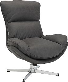 Кресло мягкое Everprof Mango (Манго) Ткань Темно-серый - Фото предпросмотра