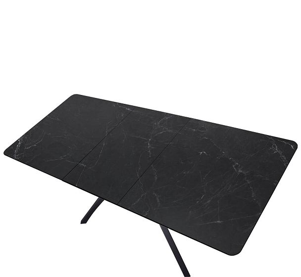 Стол раскладной Sheffilton SHT-T76 серый мрамор/черный - Вид 5