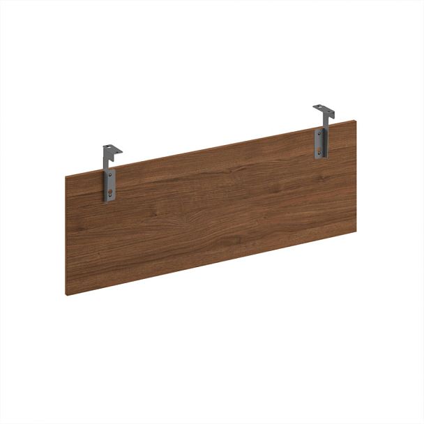 Передняя панель стола 120 Trend Metal 105x1,6x35 орех - Вид 1