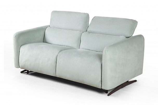 Rimini диван-кровать прямой замша мятный - Вид 8