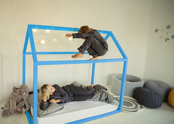 Кровать Дрима Base, голубой - Вид 6