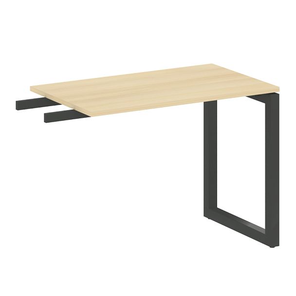 Metal System Quattro Приставной элемент на О-образном м/к 50БО.ПР-3 Акация/Антрацит металл 1000*600*750 - Вид 1