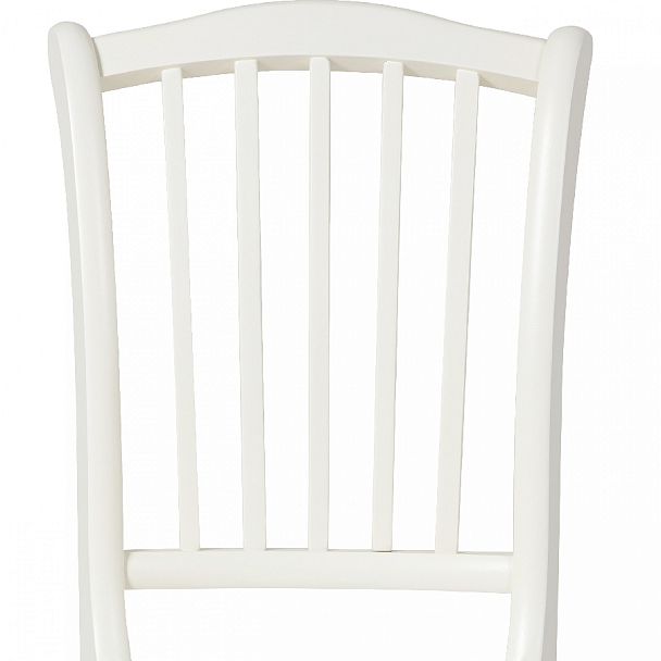 Стул деревянный с жестким сиденьем Элин Слоновая кость - Вид 7