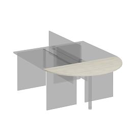 Приставка к столу Комфорт К.209 дуб шамони - Фото предпросмотра