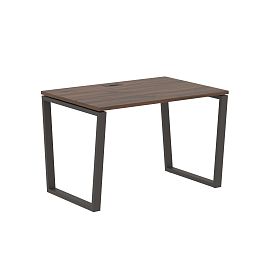 Стол прямой EVST 1180 Дуб Денвер тёмный/Мокко 1160х800х750 EDIS - Фото предпросмотра
