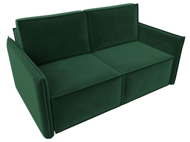 Диван прямой Либерти мини Велюр зеленый - Вид 5