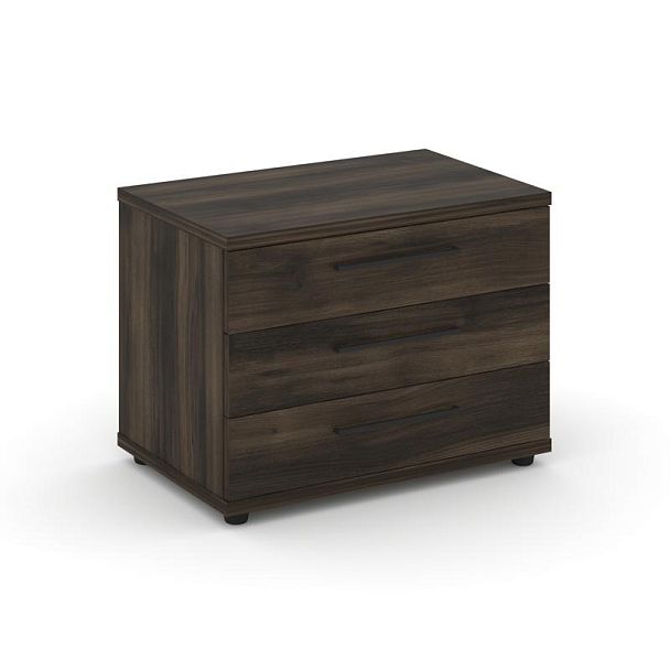 Rift Тумба опорная/приставная RF.TOP-021 Дуб Мали/Металл Черный 600*450*523 - Вид 1