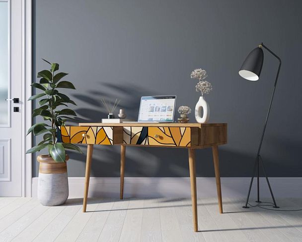 Стол рабочий Berber малый принт 08 арт BB32/Print_08 - Вид 2