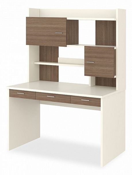 Стол компьютерный Домино СП-83 Белый/Шамони - Вид 1