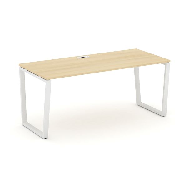 Style Project Direct Direct Стол письменный SN-6T2.SR-014.M Акация Лорка/Металл Белый 1580*700*750 - Вид 1