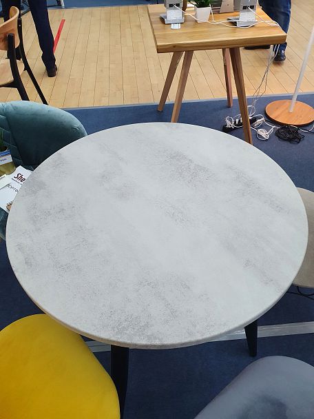 Столешница Sheffilton SHT-TT 80 МДФ бетон светлый - Вид 6