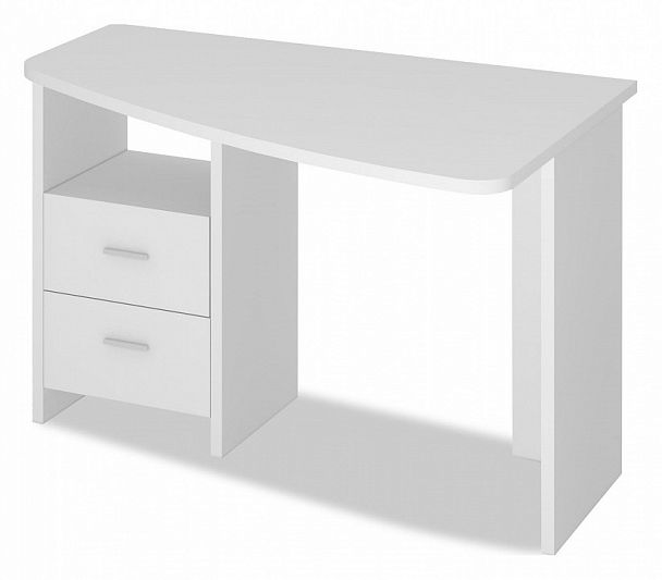 Стол письменный Домино Лайт СКЛ-Крл 120 Белый правый - Вид 1