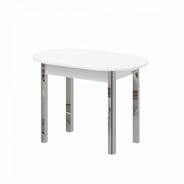 Стол раскладной "Ницца" ПК-МКП-СТР109Х68-В1-1068 белый шагрень - Вид 1