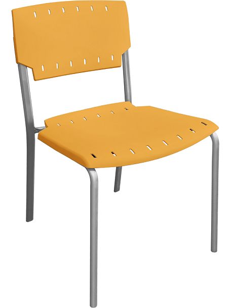 Стул М38-01 оранжевый стопируемый - Вид 1