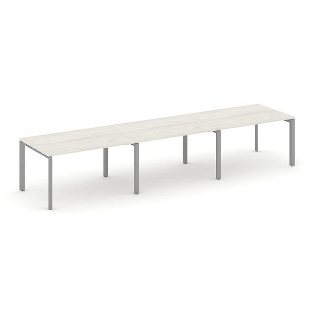 Style Project Next Стол переговорный SN-59P.SPRG-021.3 Дуб Наварра/Металл Серый 2940*980*750 - Вид 1