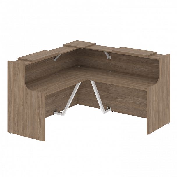 Ресепшн Г-образный "Onix" O.R-K-24 дуб аризона - Вид 1