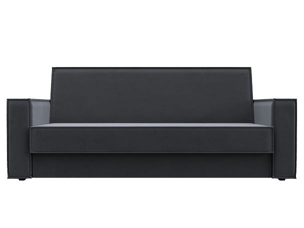 Диван-книжка Куба Велюр серый - Вид 2