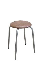 Табурет 22 круг (радиус) шоколад на искре - Фото предпросмотра