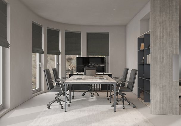 Стеллаж низкий Zion Light 90x42x74,6 дуб нордик - Вид 5