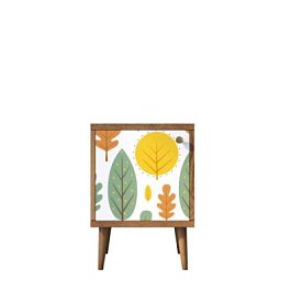 Тумбочка Berber с дверкой 30 принт арт BB21/Print_30, разноцветная - Фото предпросмотра