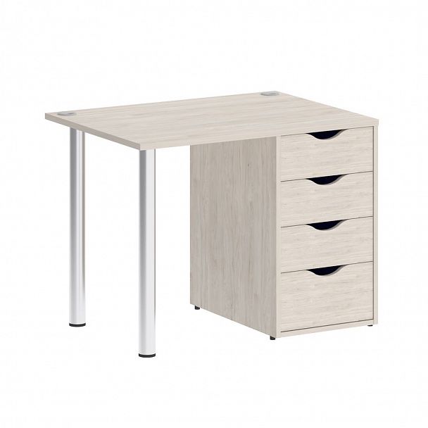 Стол "Home office" VR.SP-3-98.4 денвер светлый - Вид 1