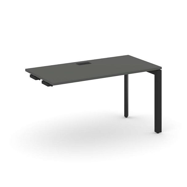 Style Project Next Стол-приставка к опор. элем. SN-59P.OPRS-001 Антрацит/Металл Черный/Черный Заглушка 980*600*750 - Вид 1