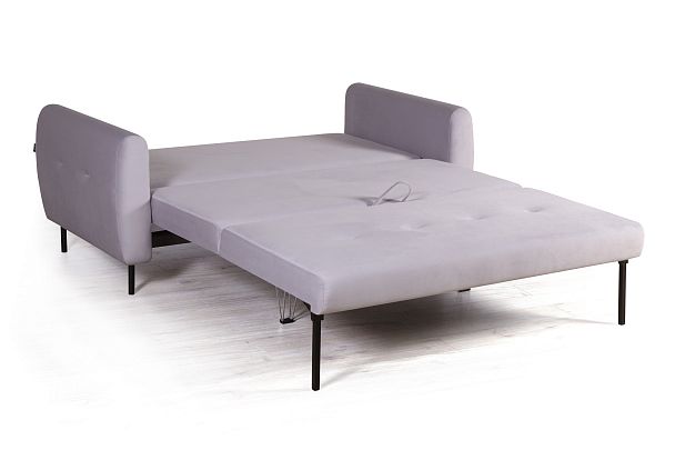 Siena диван-кровать прямой с подлокотниками, бархат 04 - Вид 14