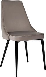 Стул для дома Бюрократ CH-K4 т.бежевый Holland 61 металл черный на ножках (CH-K4_1/HL61) - Фото предпросмотра